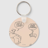 退職した キーホルダー (正面)