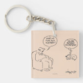 退職した キーホルダー (正面)