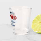 退職した:サヨナイテンションハローペンション名 ショットグラス (右)