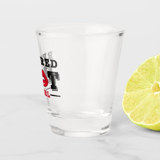 退職した ショットグラス (右)