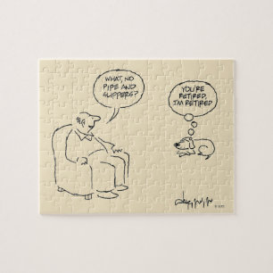 退職した ジグソーパズル