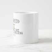 退職した ジャンボコーヒーマグカップ (正面)