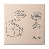 退職した タイル (正面)