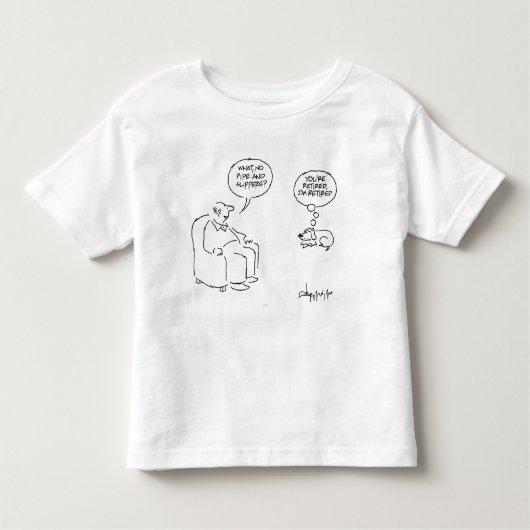 退職した トドラーTシャツ (正面)