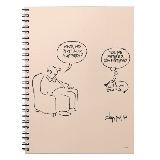 退職した ノートブック (正面)