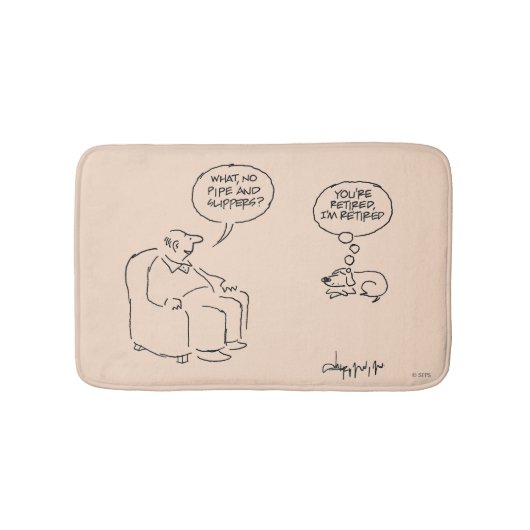 退職した バスマット (正面)