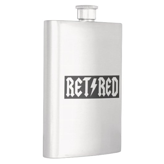 退職した フラスク (右)