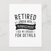 退職した ポストカード (正面)