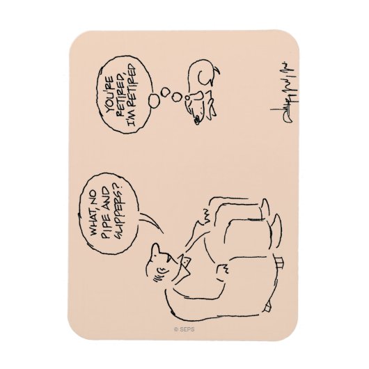 退職した マグネット (縦)