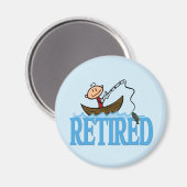 退職した マグネット (正面/裏面)