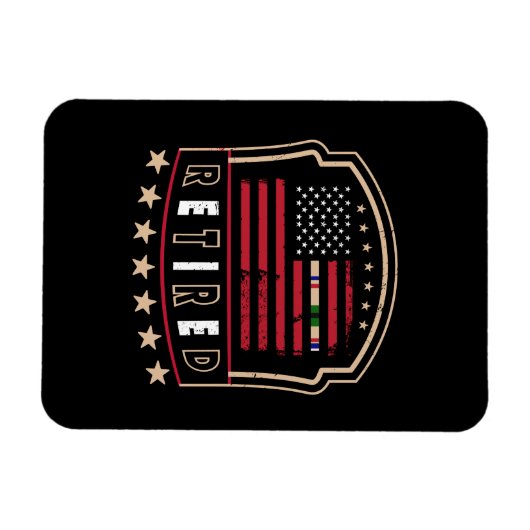 退職した マグネット (横)