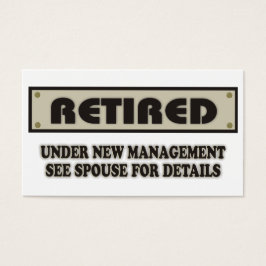 退職した.新しい管理配偶者を参照