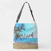 退職した...良い生活を！ クロスボディバッグ (裏面)