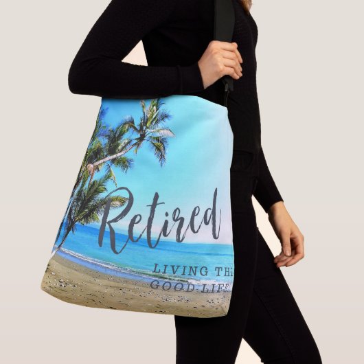 退職した...良い生活を！ クロスボディバッグ (クローズアップ)