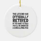 退職した 2020 セラミックオーナメント (裏面)