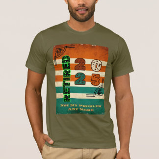 退職した 2025 Tシャツ