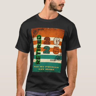 退職した 2025 Tシャツ