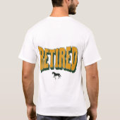 退職した Tシャツ (裏面)
