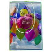 退職したFree to Soar ミディアムペーパーバッグ (正面)