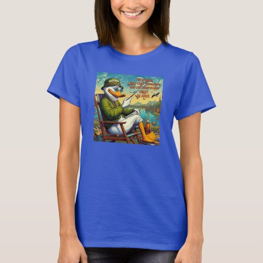 退職してリラックス Tシャツ (正面)