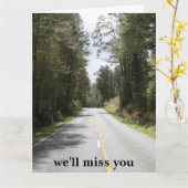 退職して大旅行をする カード (黄色い花)