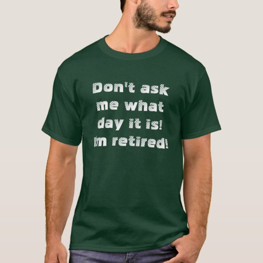 退職しました メンズTシャツ Tシャツ (正面)