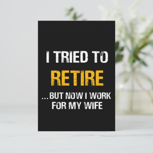 退職しようとしたら今度は妻に使われることに サンキューカード (スタンド正面)