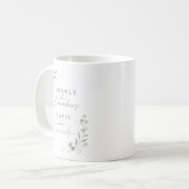退職する同僚への友情感謝ギフト コーヒーマグカップ (正面左)