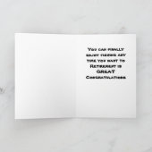 **退職と魚釣り***なんてすごい!!! カード (内部)