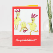 退職のおめでとう カード (正面)