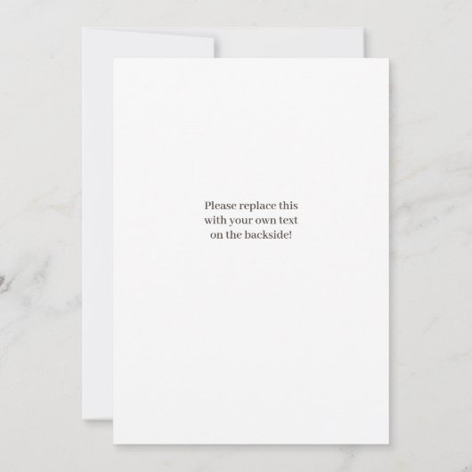 退職のお知らせ（テキストの表と裏） 案内状 (裏面)