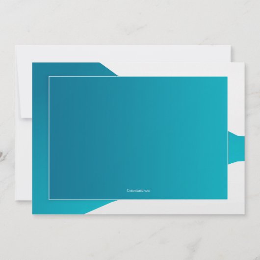 退職のお知らせ 招待状 (裏面)