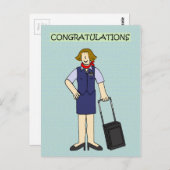 退職のお祝いの小屋の乗組員 ポストカード (正面/裏面)