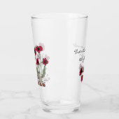 退職のウクライナの民芸のためのケシ タンブラーグラス (左)