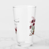 退職のウクライナの民芸のためのケシ タンブラーグラス (右)