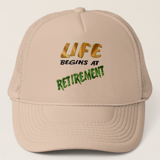 退職のギフトおよび退職のTシャツ キャップ (正面)