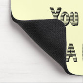 退職のギフトおよびTシャツとの悩み マウスパッド (コーナー)