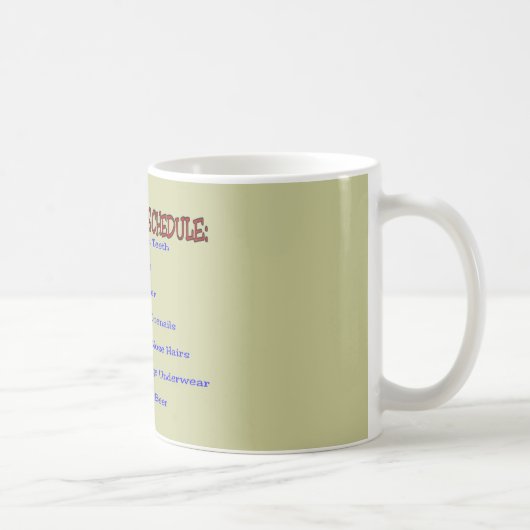 退職のスケジュール-おもしろいな退職のギフト コーヒーマグカップ (右)