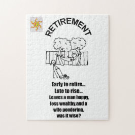 退職のパズル ジグソーパズル