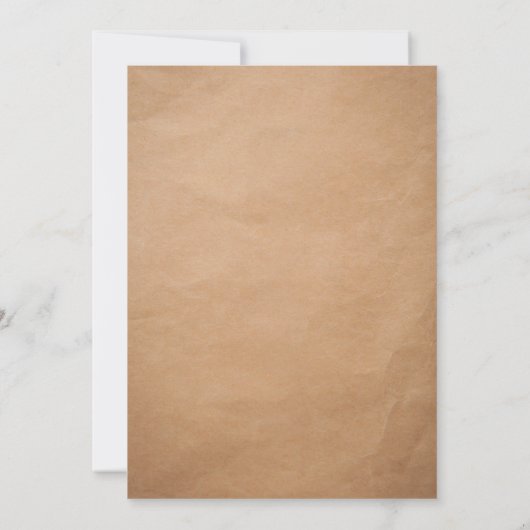 退職のパーティの招待状のヴィンテージScrollwork 招待状 (裏面)