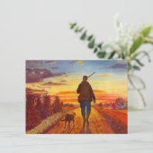 退職のパーティの招待状の親友の狩り 招待状 (スタンド正面)