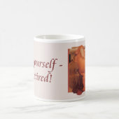 退職のマグ コーヒーマグカップ (中央)