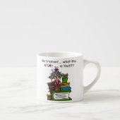 退職のユーモアはである何 エスプレッソカップ (右)