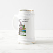 退職のユーモアはである何 ビールジョッキ (正面左)