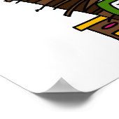 退職のユーモアはである何 ポスター (角)