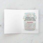 退職のレトロのパーキングメーター カード (内部)