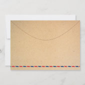 退職の写真の郵便郵便はがきの退職したな招待 招待状 (裏面)