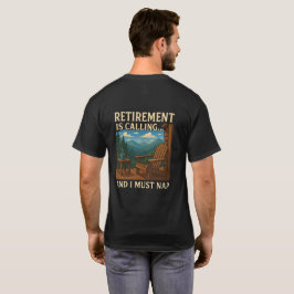 🏞️ 退職の呼び声... 眠るために Tシャツ