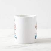 退職の喜び：魅力的退職したナース コーヒーマグカップ (中央)