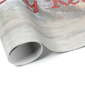 退職の庭の滝の滝の覆いの紙 ラッピングペーパー (ロールコーナー)